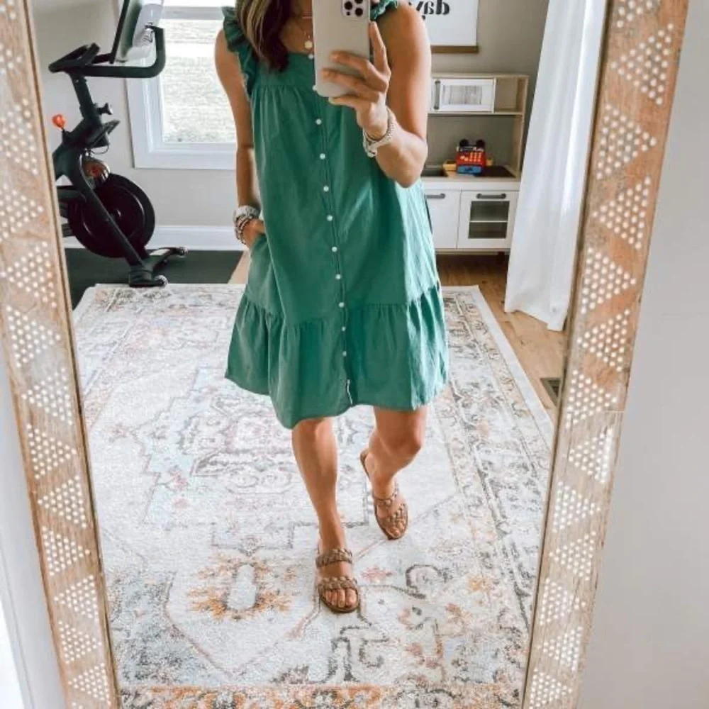 Women's Flutter Sleeveless Short Dress - Universal Thread™ nwt M